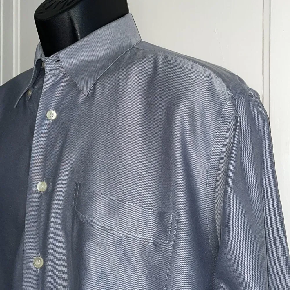 Jack Victor shiny gray cotton shirt‎